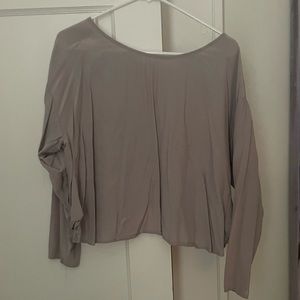 Rory Beca Purple Silk Top